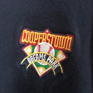Vintage Cooperstown ballpark sweater